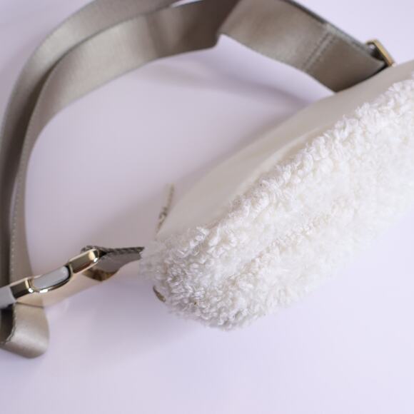 LULULEMON Fleece Everywhere Belt Bag Light Ivory Shoulder Crossbody Purse - Picture 4 of 7